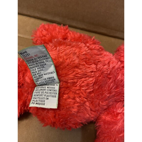 Elmo Gund Sesame Street 2002 Plush Stuffed Animal 13 Inches - Picture 5 of 6